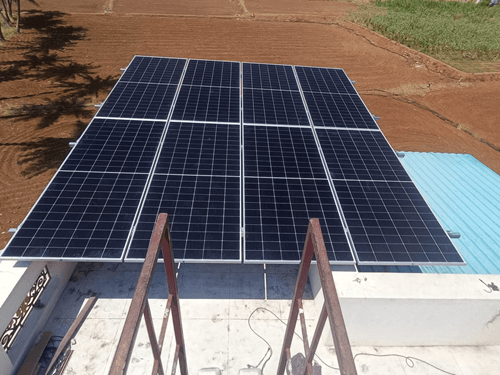 Solar rooftop installation by Prompt Power Systems in Chennai, South India - Project 5